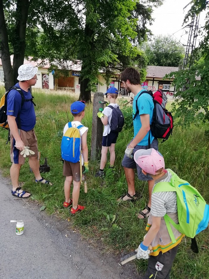 značení zelené Bobrovníky - Hlučín - Dobroslavice (3)