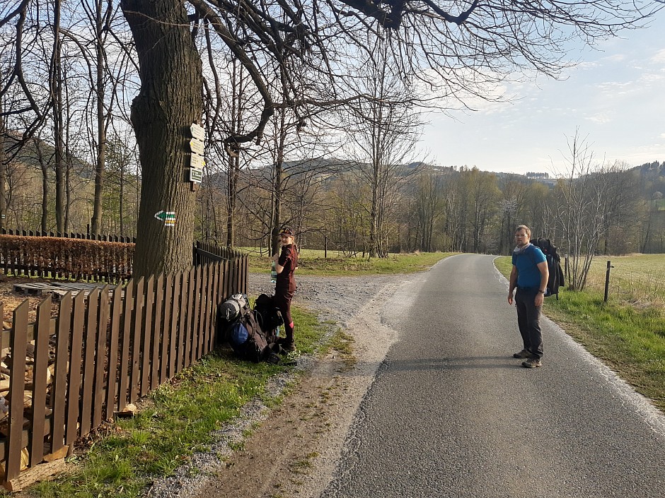 s Méďou a TeTe pod širák a po 700 značkách (bylo jich nakonec 1239)